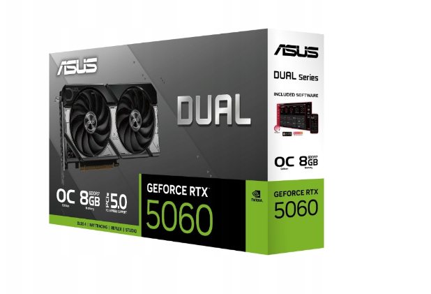 Karta graficzna ASUS GeForce RTX 5060 Dual OC 8GB GDDR7 128BIT HDMI 3DP