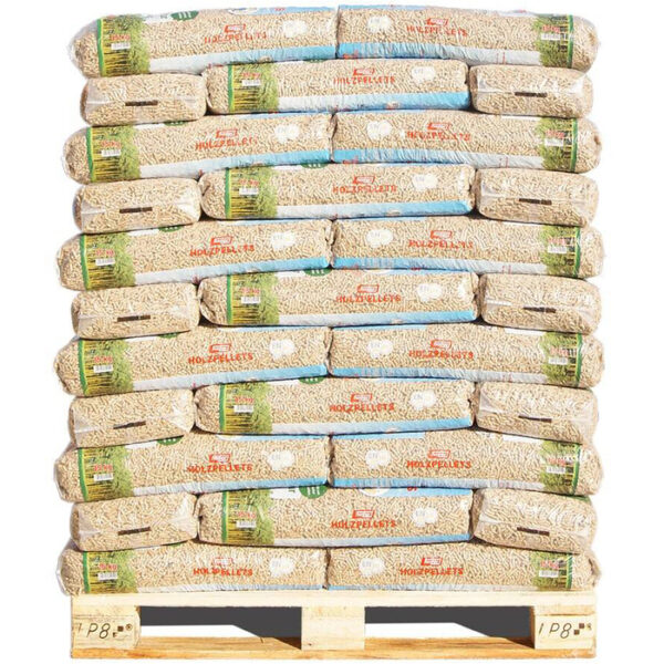 Pellets de madera HOYER 6mm ENplusA1 palet 66 sacos | Producción regional premium