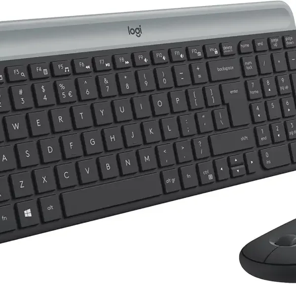Teclado y ratón inalámbricos Logitech MK470 | Compacto y silencioso para Windows