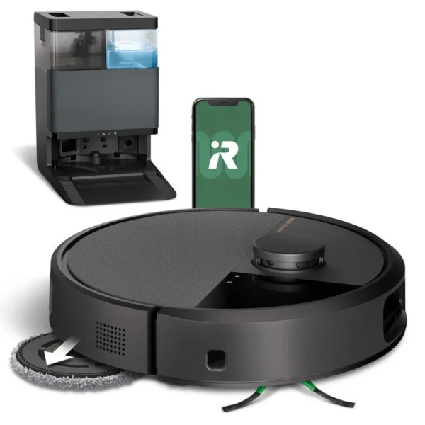 Robot aspirador iRobot Roomba Combo Plus 505 con Base AutoWash | Limpieza y fregado