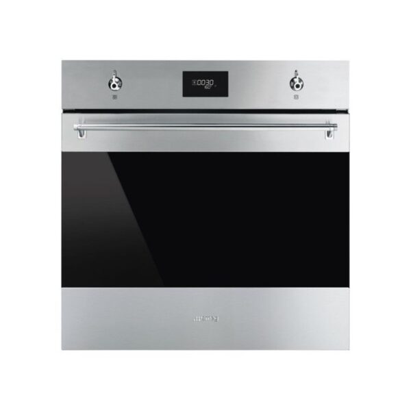 Horno Smeg SFP6301TVX Pirolítico Inox | Diseño clásico italiano con nuevo Display L