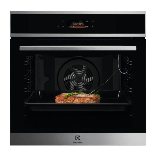 Horno Electrolux EOE8P39X SenseCook 72L | Pirolítico con sonda térmica y TFT