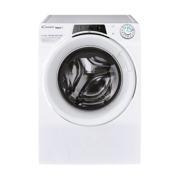 Lavasecadora Candy ROW4966DWMCT1S 9/6KG 1400RPM | Diseño moderno y gran capacidad
